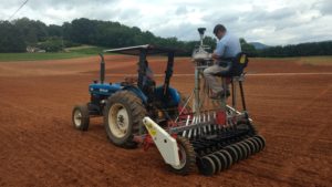 Cover photo for First Industrial Hemp Study Planted in Western NC-2017