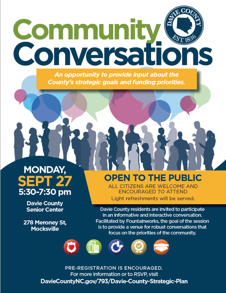 Community Conversations flyer image
