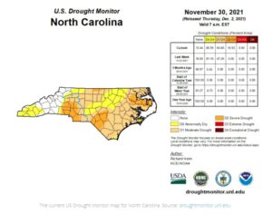 NC Drought Map
