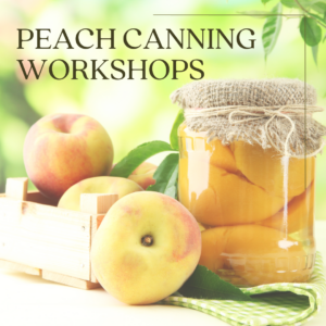 Cover photo for Summer Canning Workshops