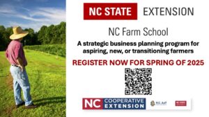 NC Farm School Registration page